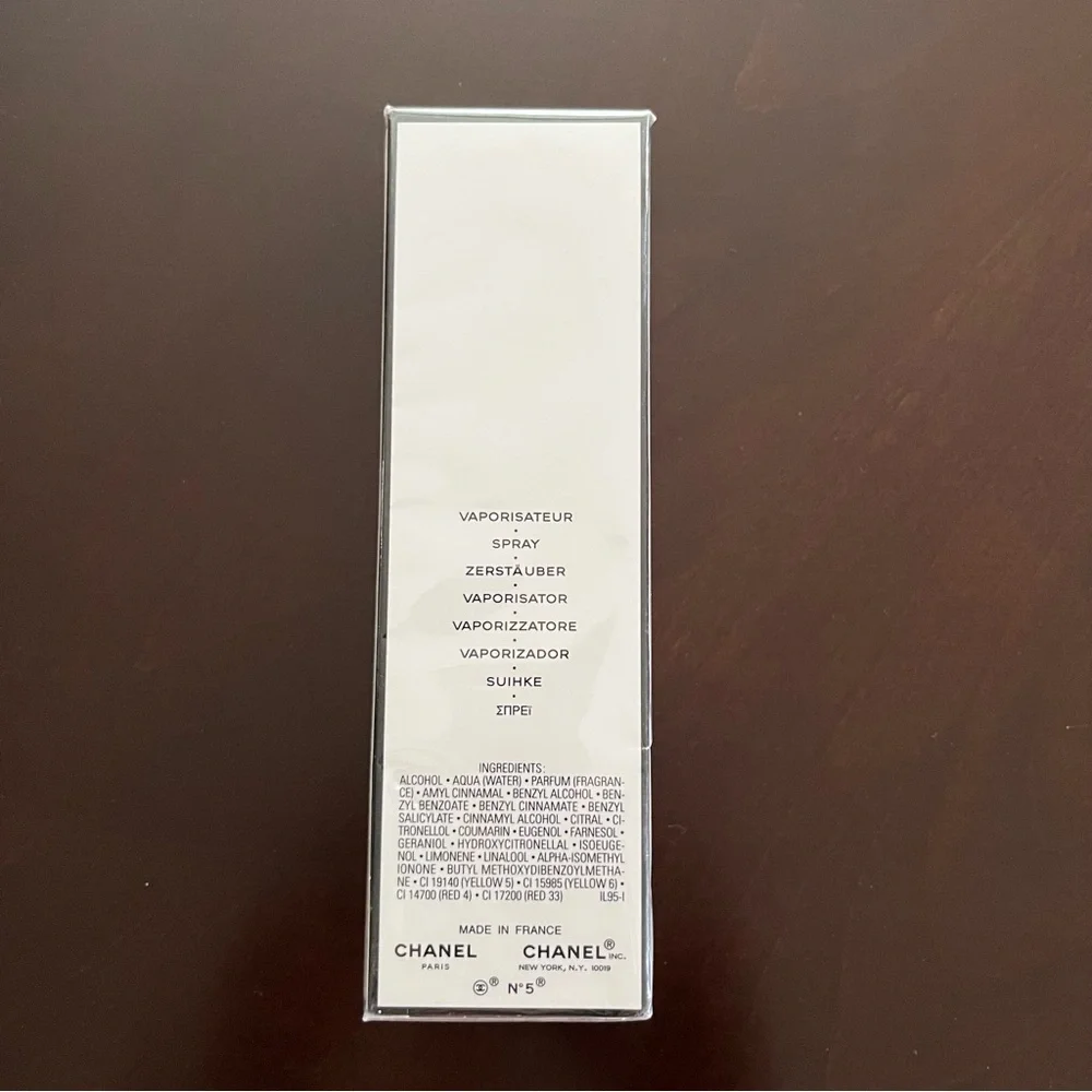 CHANEL No. 5 Eau de Toilette Vaporisateur Spray NWT 3.4 oz - Picture 2 of 2